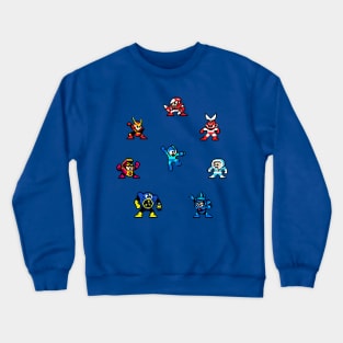 Megaman bosses Crewneck Sweatshirt